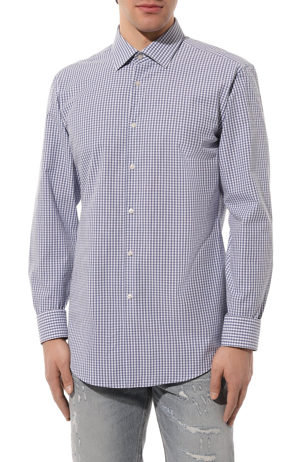 Хлопковая рубашка HUGO, арт. 50491797, фото 3