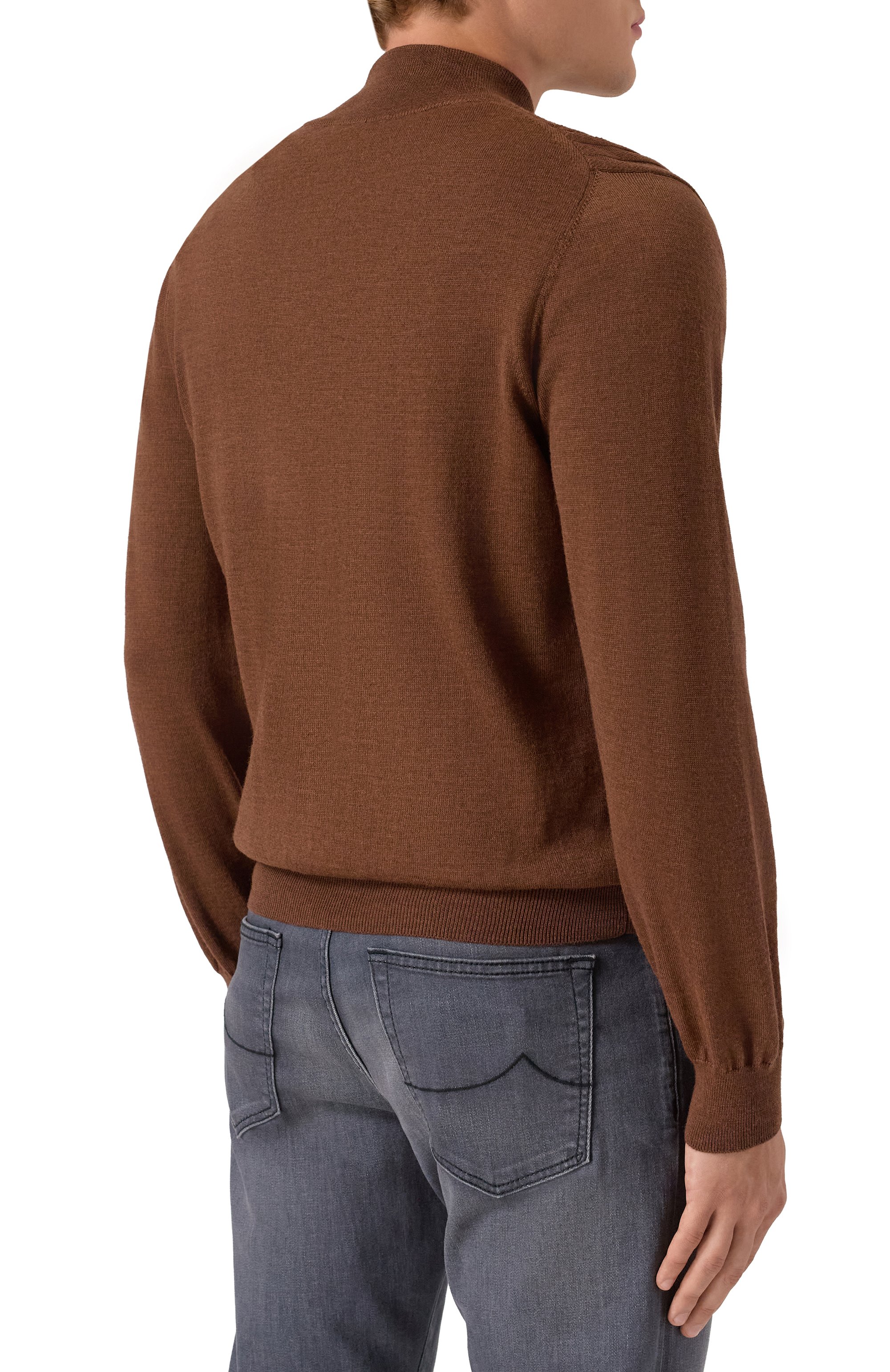 Шерстяной кардиган CORNELIANI, арт. 26M560-2625195, фото 4