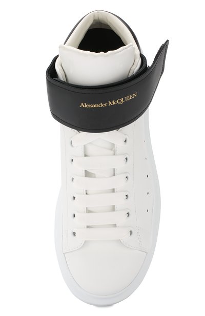 Кожаные кеды oversized ALEXANDER MCQUEEN, арт. 553769/WHGP5, фото 5