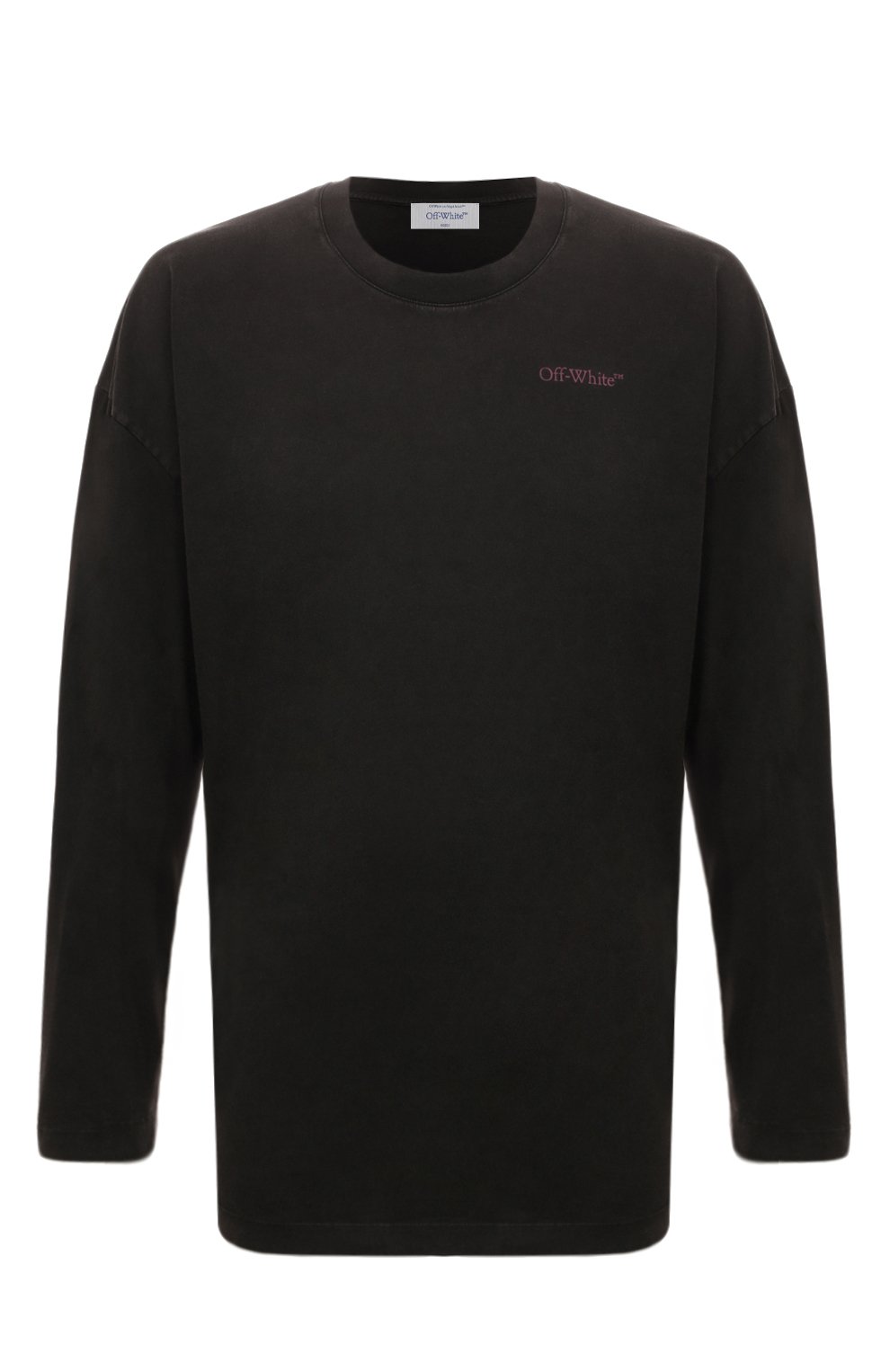 Хлопковый лонгслив OFF-WHITE, арт. 0MAB091F24JER006, фото 1