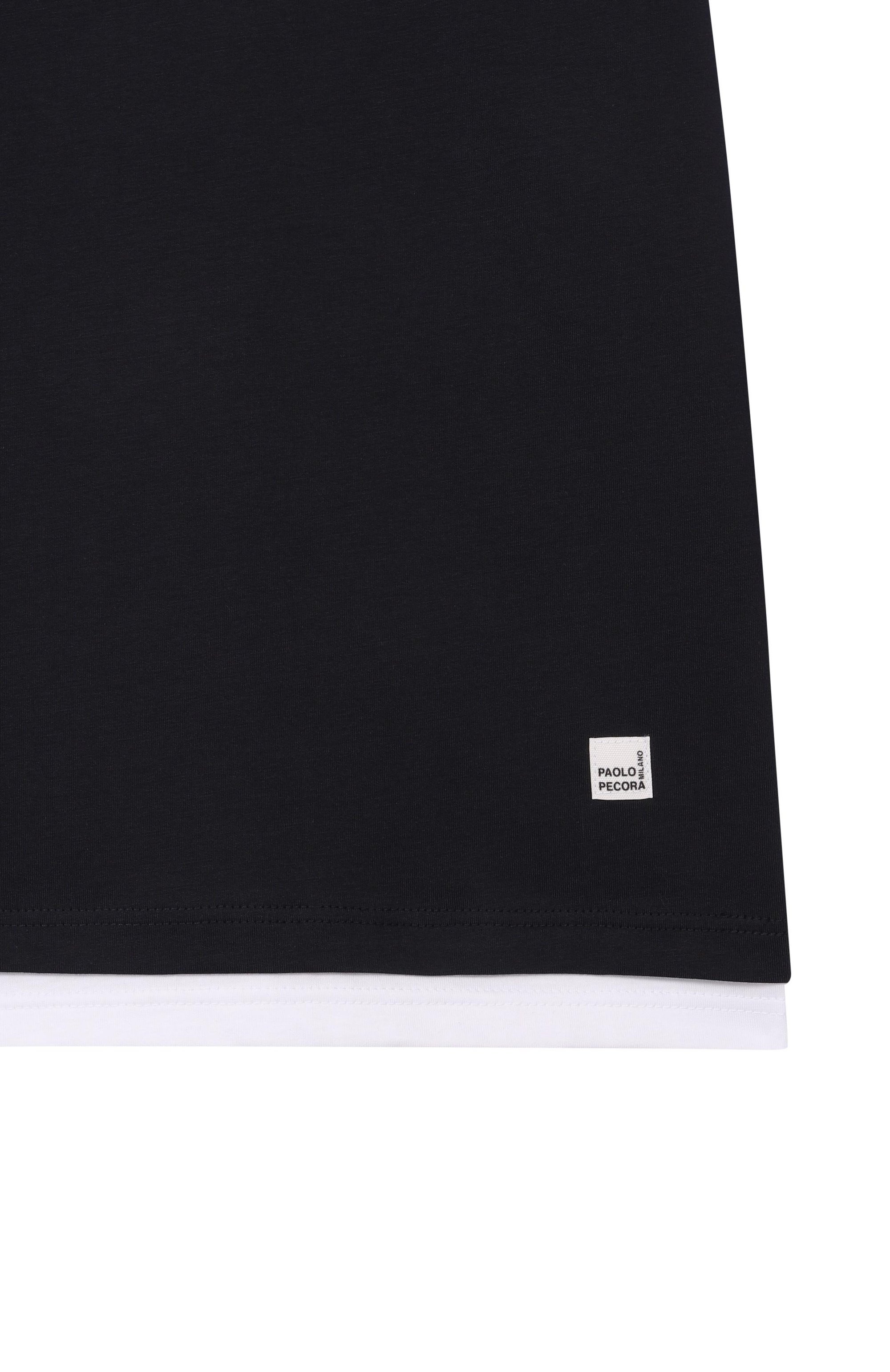Хлопковая футболка PAOLO PECORA MILANO, арт. PP4348, фото 3