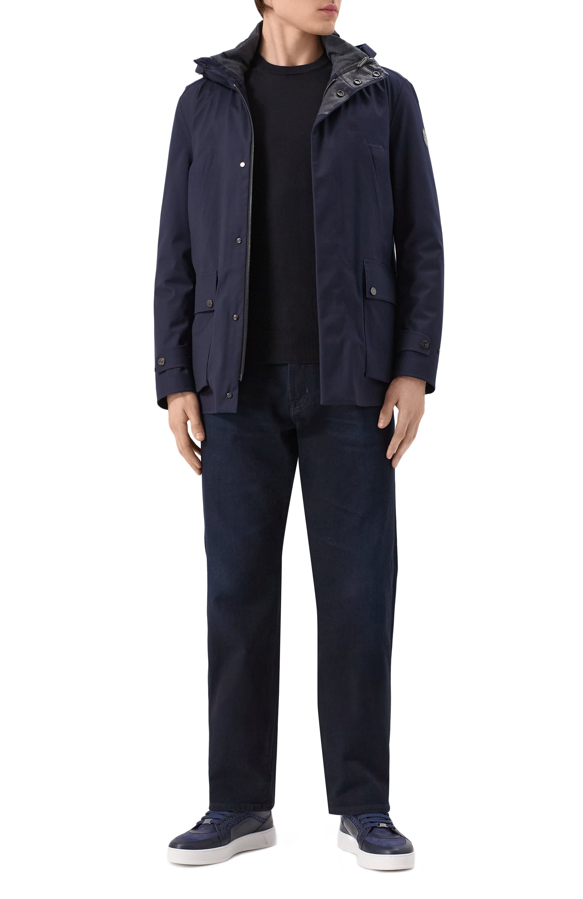 Хлопковый джемпер CANALI, арт. C0012/MK00145, фото 2