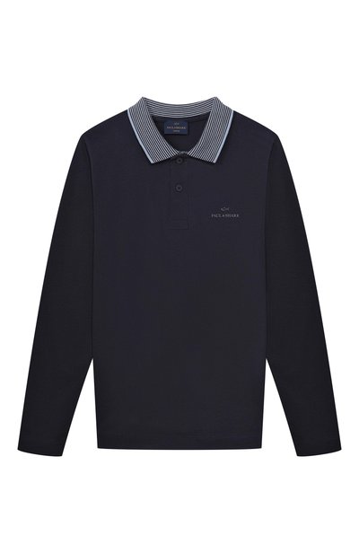 Хлопковое поло PAUL & SHARK JUNIOR, арт. WU0002/LAA01