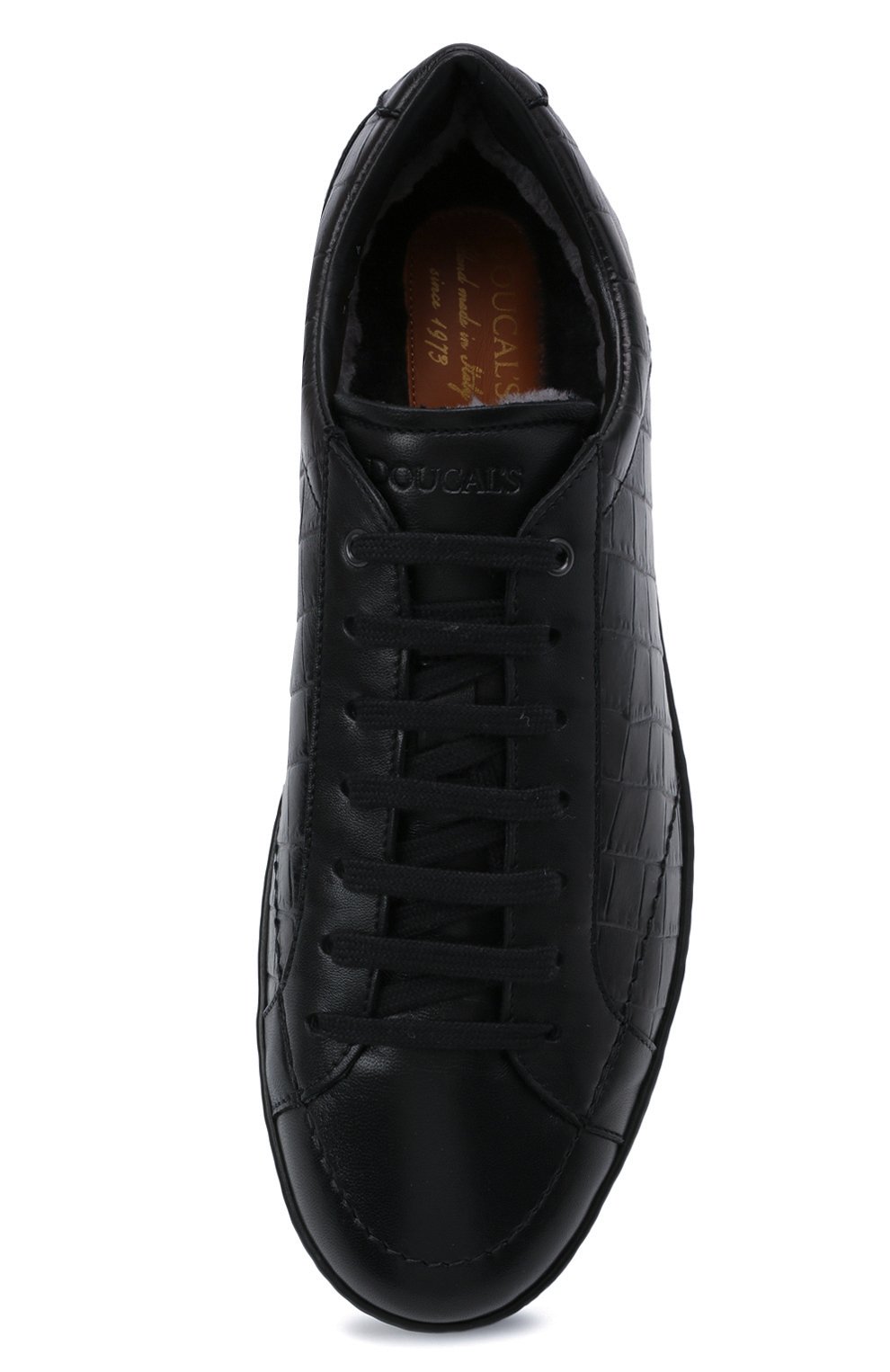 Кожаные кеды DOUCAL'S, арт. DU1773GENTPM223NN00, фото 5