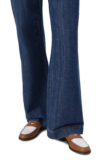 Кожаные пенни-лоферы DOUCAL'S, арт. DD8796ALAIPY708, фото 3