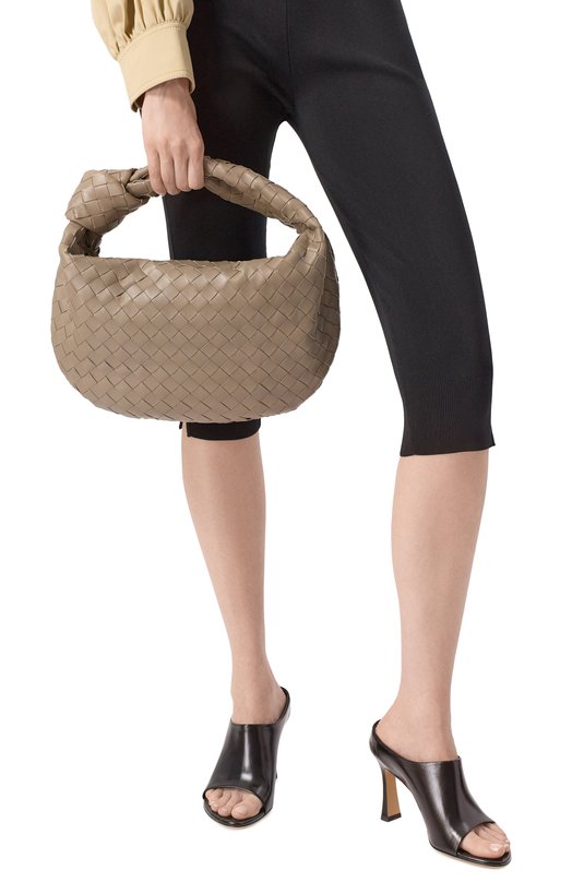 Сумка Jodie small Bottega Veneta 690225/VCPP0 Бежевый  690225/VCPP0 Фото 2