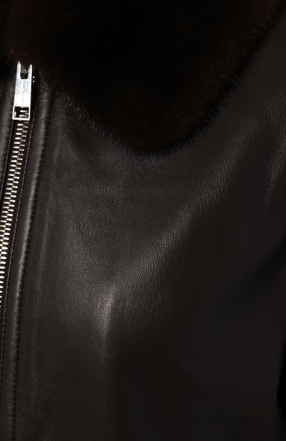 Кожаная куртка YVES SALOMON, арт. 25WYV21750APXX, фото 5