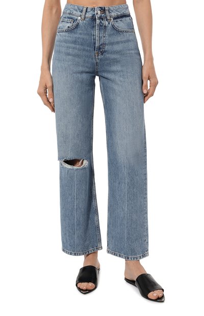 Джинсы HUGO синего цвета по цене 17400 руб., арт. 50501522, фото 3 Джинсы HUGO, арт. 50501522, фото 3