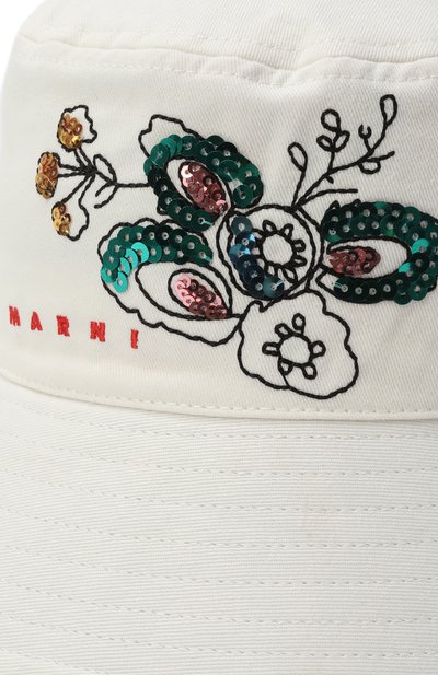 Хлопковая панама MARNI, арт. M01459/M00UF, фото 3