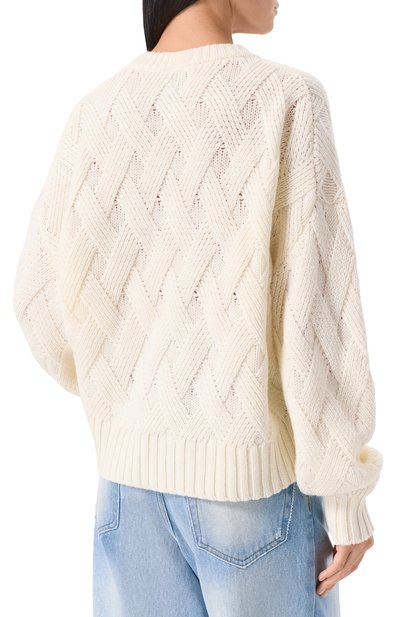 Свитер из шерсти и кашемира ALLUDE, арт. 255/17691, фото 4