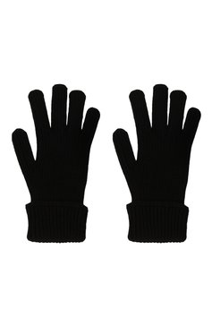 Мужские кашемировые перчатки MUST черного цвета, арт. 7108 80 | Фото 3 (Материал: Текстиль, Кашемир, Шерсть; Кросс-КТ: Трикотаж; Материал сплава: Проставлено; Нос: Не проставлено)