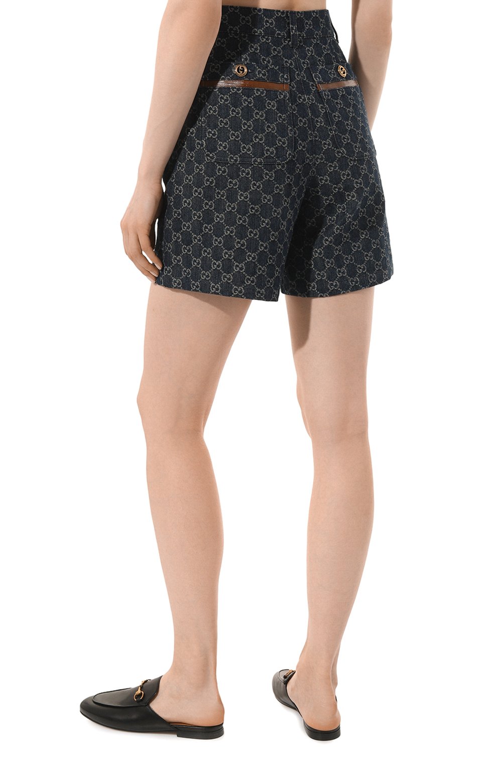 Джинсовые шорты GUCCI, арт. 682805 XDBS8, фото 4