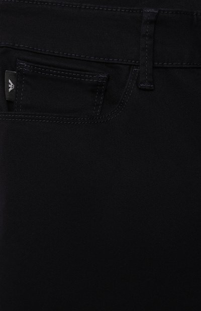 Джинсы EMPORIO ARMANI темно-синего цвета по цене 10750 руб., арт. 8N4J06/4NGGZ, фото 3 Джинсы EMPORIO ARMANI, арт. 8N4J06/4NGGZ, фото 3