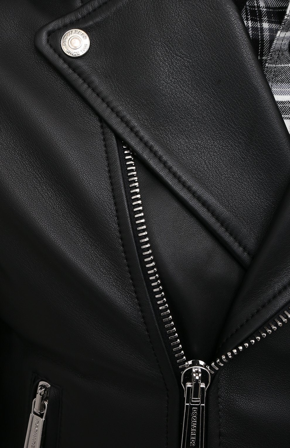 Кожаная куртка DSQUARED2, арт. S74AM1144/SY1491, фото 5