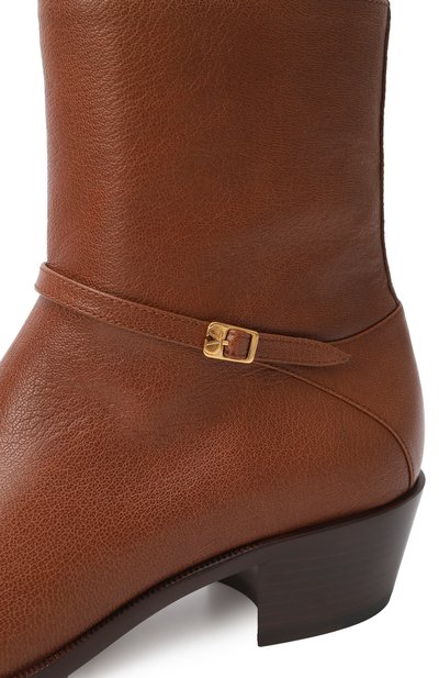 Кожаные сапоги VALENTINO, арт. 6Y2S0J27/DQX, фото 5