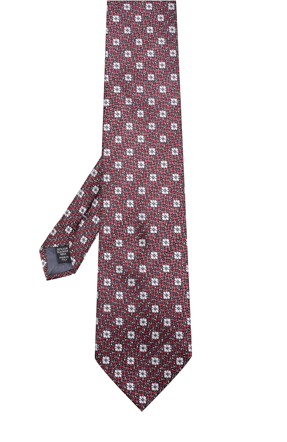 Шелковый галстук с узором ZEGNA, арт. Z2E72/1XW, фото 2