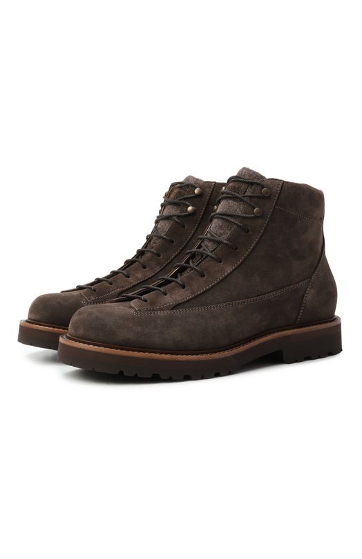 Замшевые ботинки Urban Outdoor Brunello Cucinelli MZUNVJW717 Коричневый MZUNVJW717
