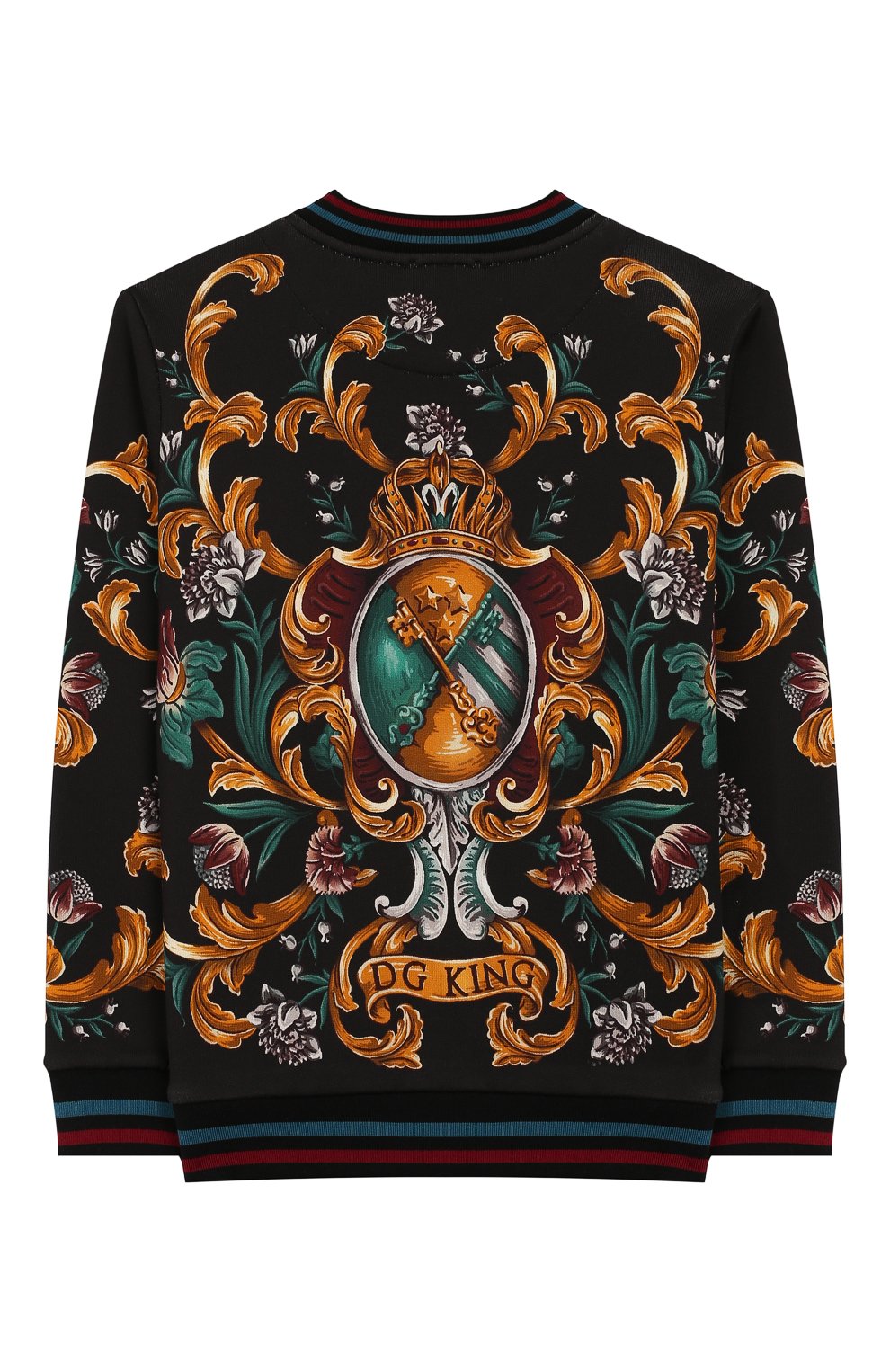 Хлопковый свитшот DOLCE & GABBANA, арт. L4JW0K/G7T0E/8-14, фото 2