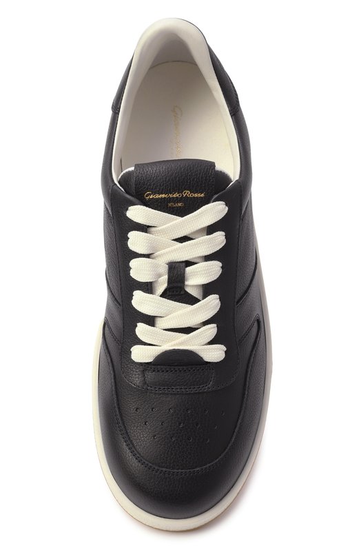 Кожаные кеды Slam Gianvito Rossi U25381.M1WMI.FXSNER0 Чёрный  U25381.M1WMI.FXSNER0 Фото 6