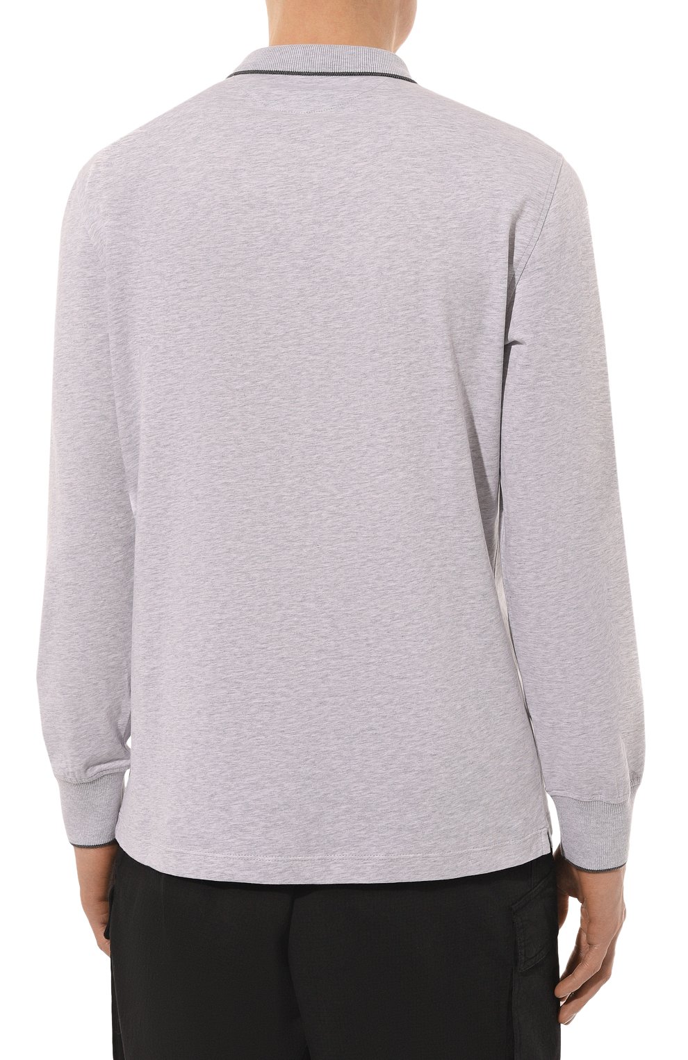 Хлопковое поло BRUNELLO CUCINELLI, арт. M0T619769G, фото 4