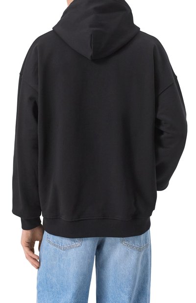 Хлопковое худи DIESEL, арт. A03791/0JYYJ, фото 4