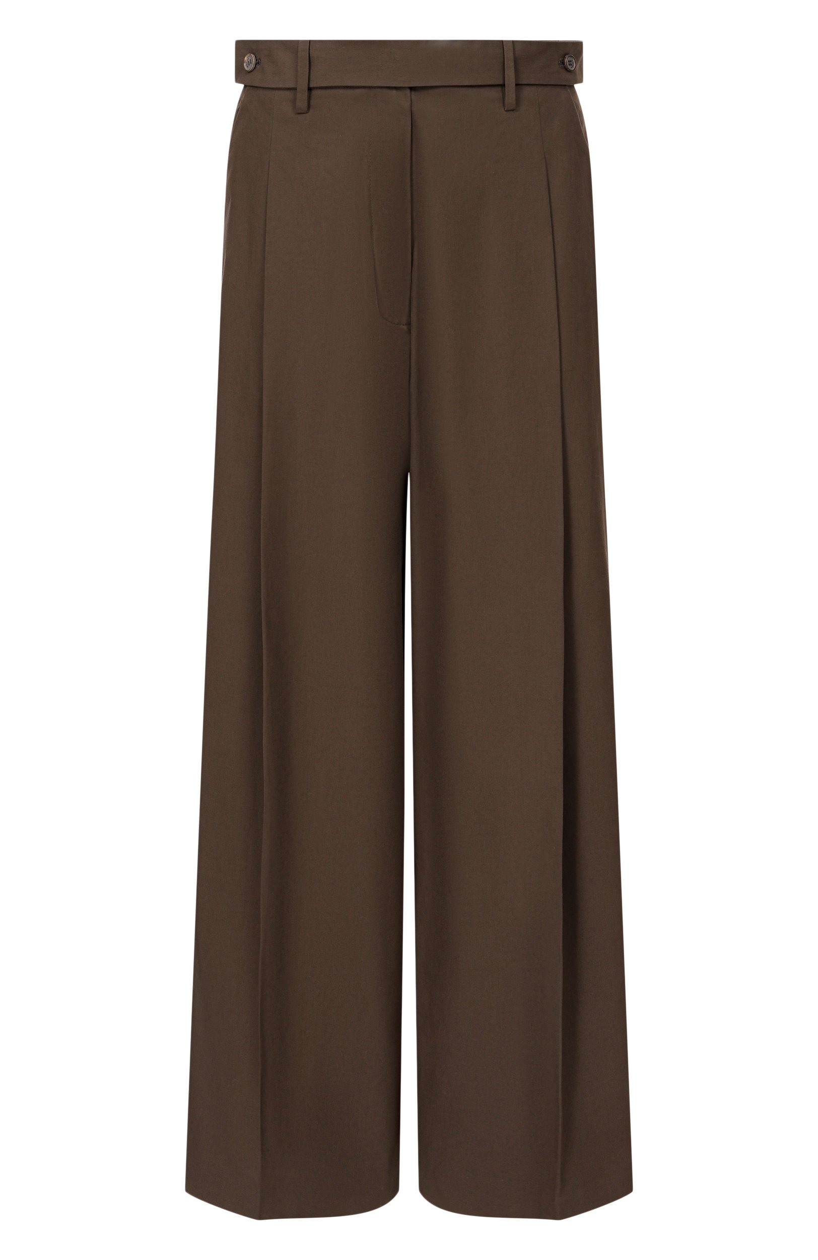 Хлопковые брюки MAGDA BUTRYM, арт. AW26PANTS01BR0WNV2, фото 1