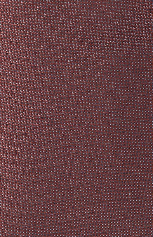 Шелковый галстук Corneliani 26U302-2620302 Коричневый  26U302-2620302 Фото 4