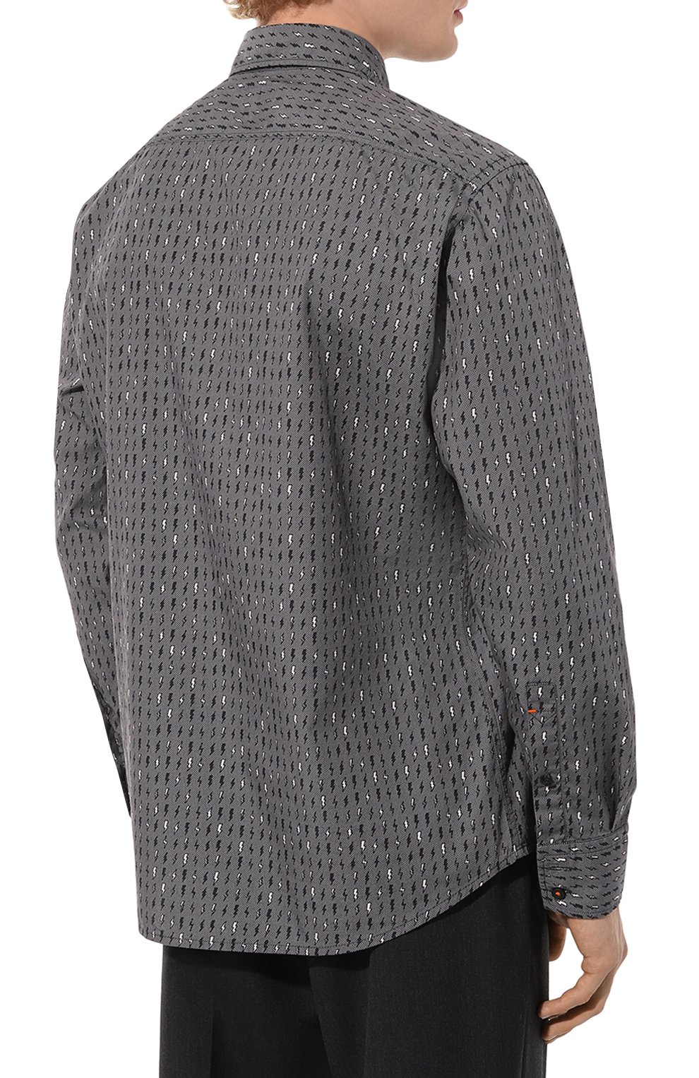 Хлопковая рубашка BOSS ORANGE, арт. 50494054, фото 4