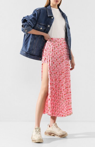 Юбка-миди VETEMENTS, арт. SS20SK288 2601/W/PINK FL0WERS, фото 2