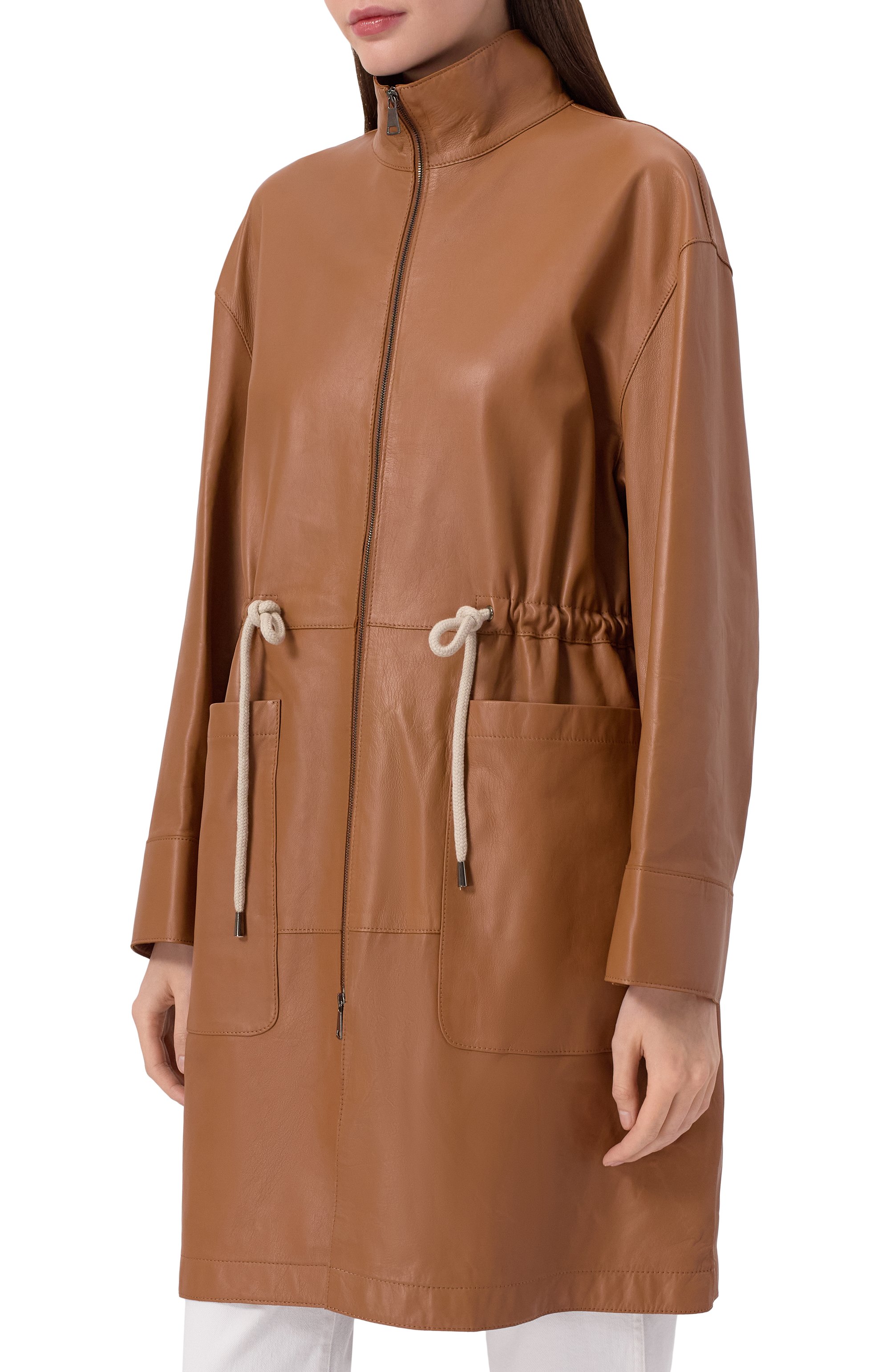 Кожаная парка ANTONELLI FIRENZE, арт. N7502/8966, фото 3