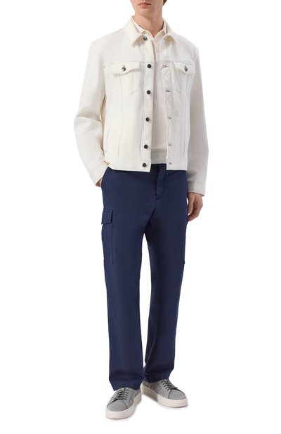 Замшевые кеды gloria SANTONI, арт. MBGG21967PNNCEAT, фото 2