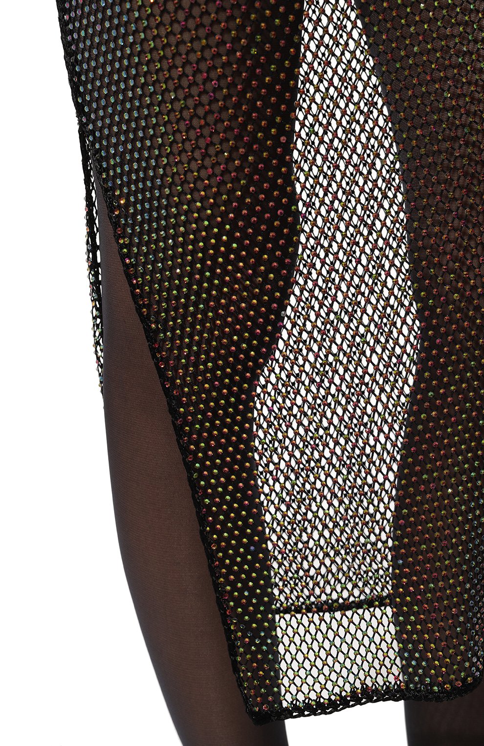Юбка с отделкой стразами PARAMIDONNA, арт. SS24GRBL, фото 5