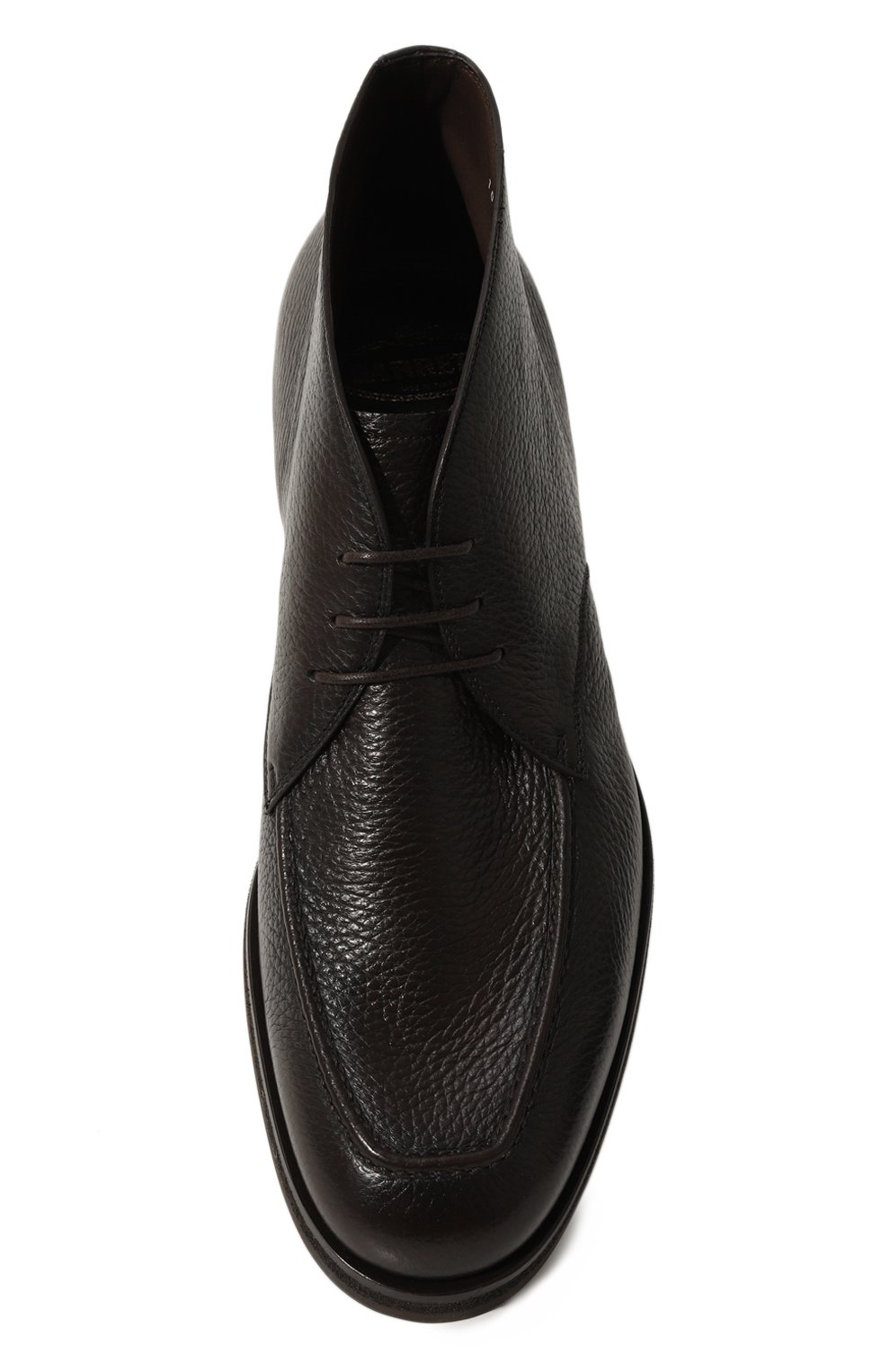 Кожаные ботинки BARRETT темно-коричневого цвета по цене 71600 руб., арт. 242U005.1, фото 6 Кожаные ботинки BARRETT, арт. 242U005.1, фото 6