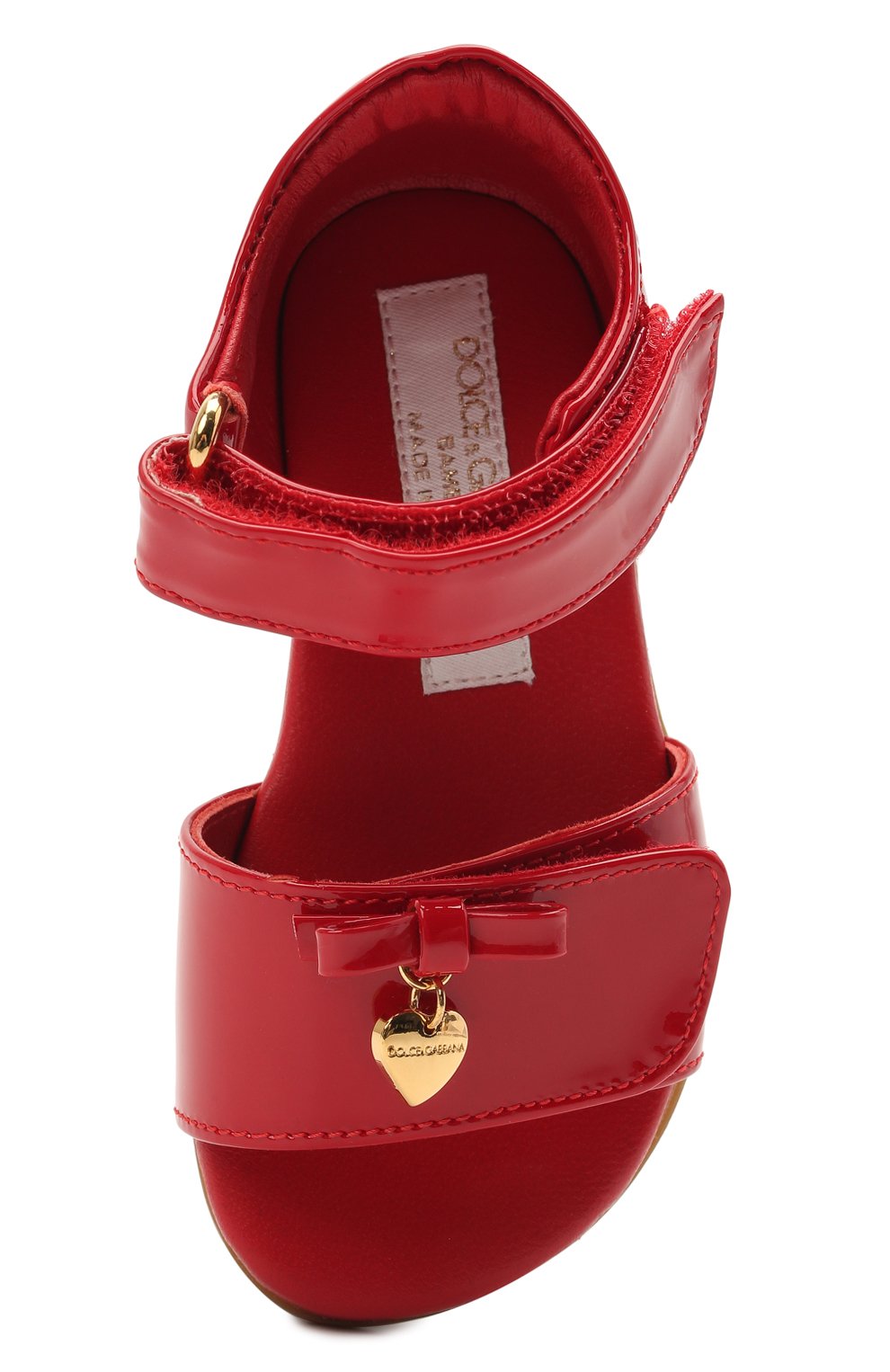 Кожаные босоножки DOLCE & GABBANA, арт. D20045/A1328/19-28, фото 4