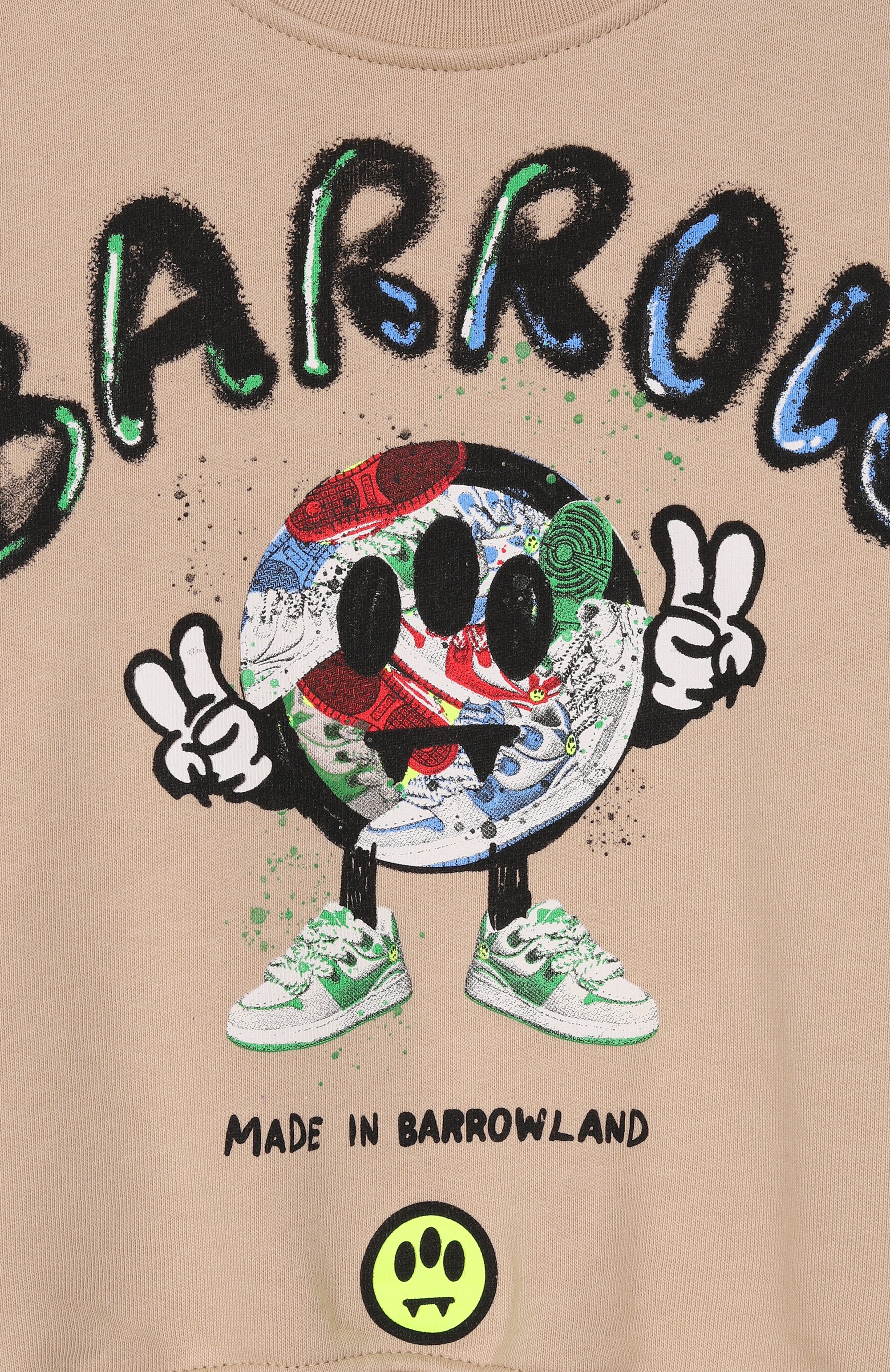 Хлопковый свитшот BARROW, арт. S6BKJUSW098, фото 3