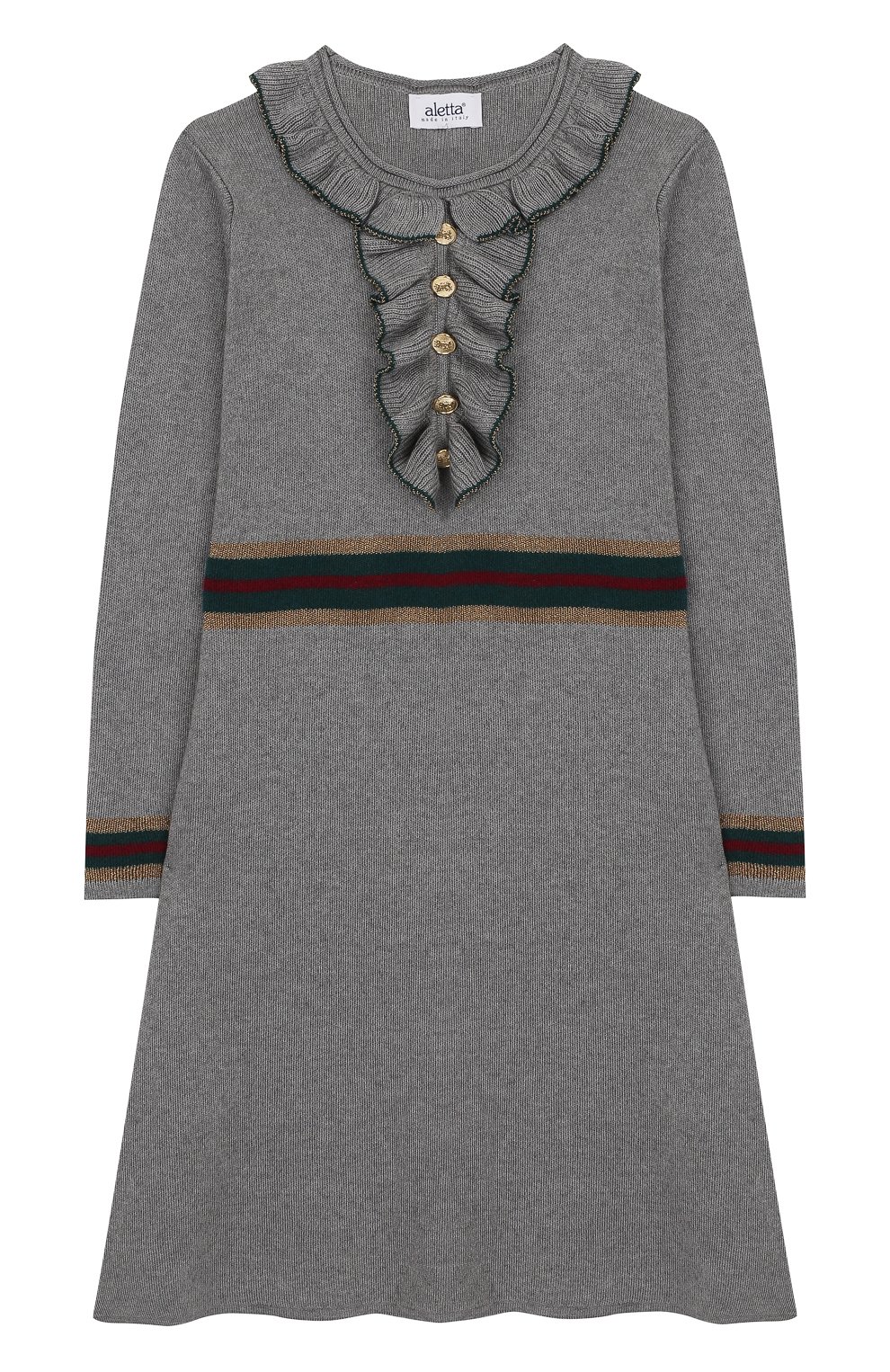 Платье из хлопка и кашемира ALETTA, арт. AKF999446/4A-8A, фото 1