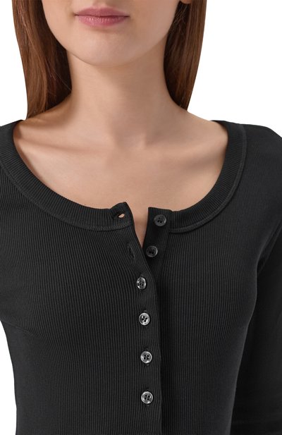 Хлопковый лонгслив-хенли DOLCE & GABBANA, арт. F8W44T/FU7AV, фото 5