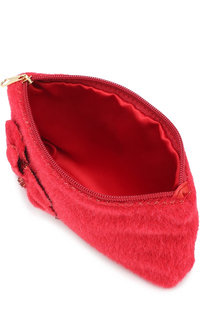 Клатч из шерсти с цветочной аппликацией I PINCO PALLINO, арт. 1702100202/07515, фото 3