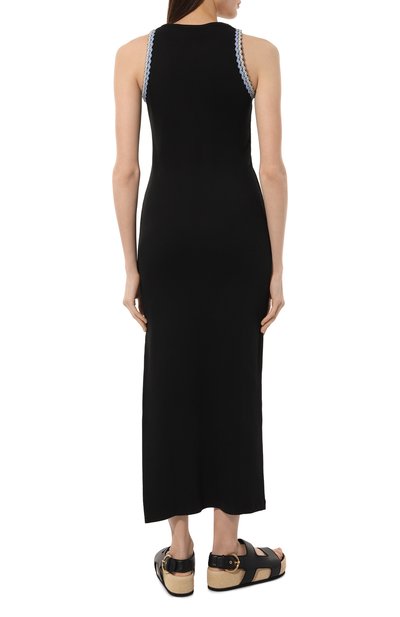 Хлопковое платье MSGM, арт. 3642MDA79/247108, фото 4