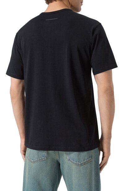 Хлопковая футболка MM6, арт. SH0GC0057/S24312, фото 4