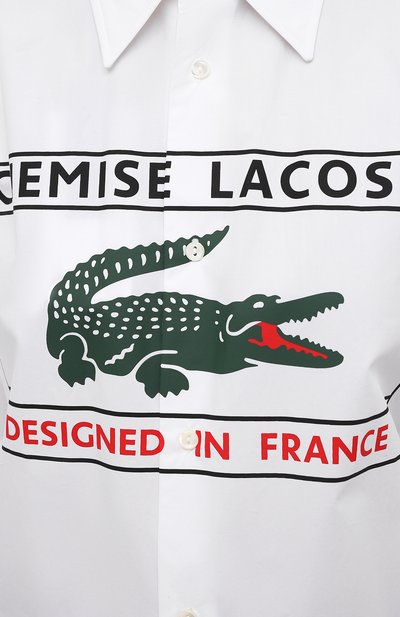 Хлопковая рубашка LACOSTE, арт. CH0246001, фото 5
