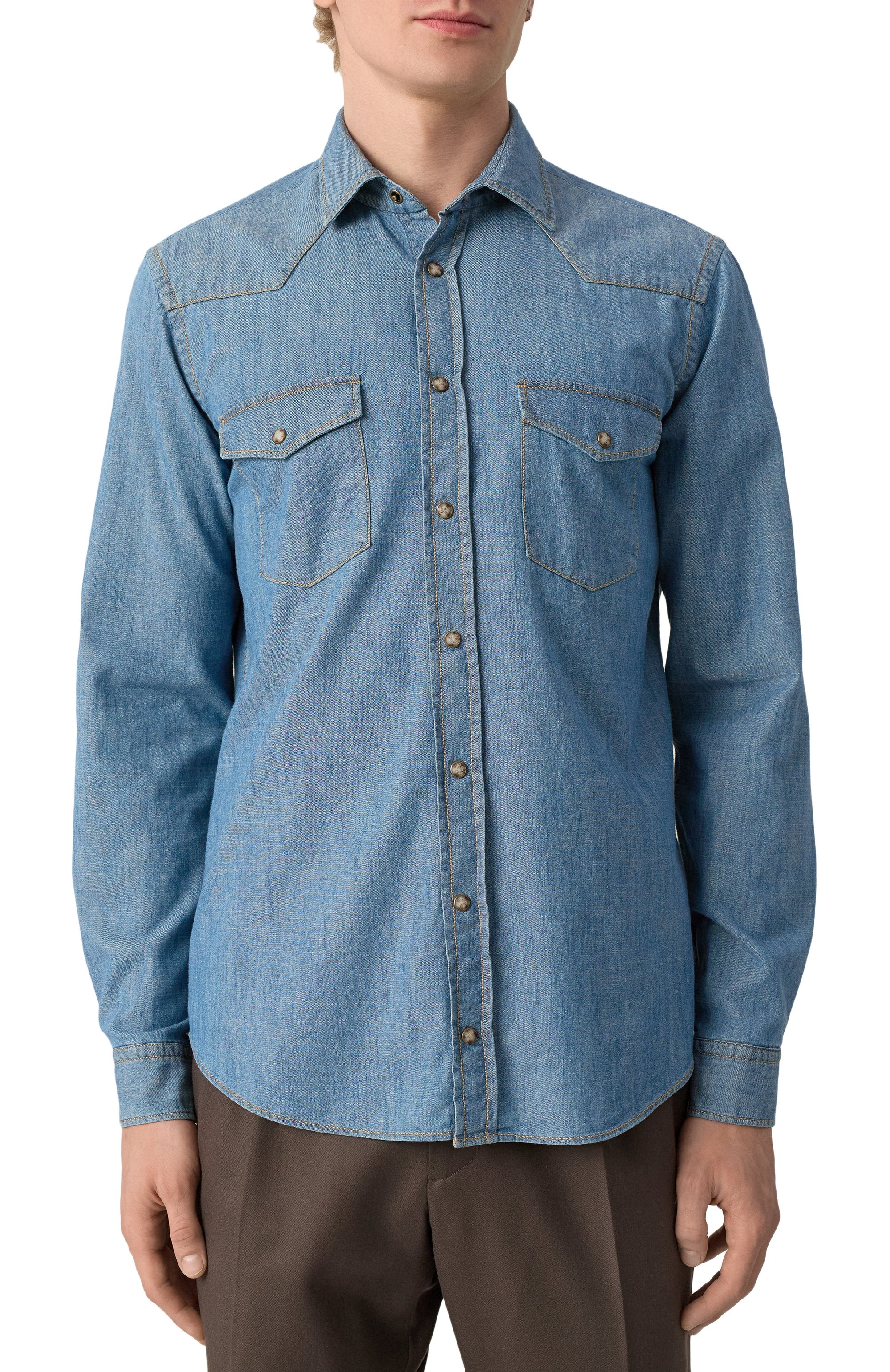 Джинсовая рубашка VAN LAACK, арт. VL-RAM01-WK/155352, фото 3