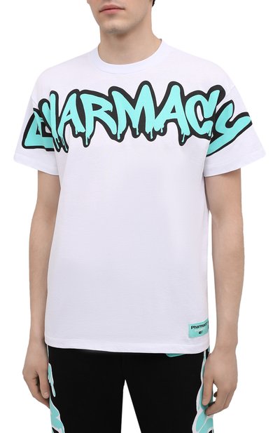Хлопковая футболка PHARMACY INDUSTRY, арт. PHM224, фото 3