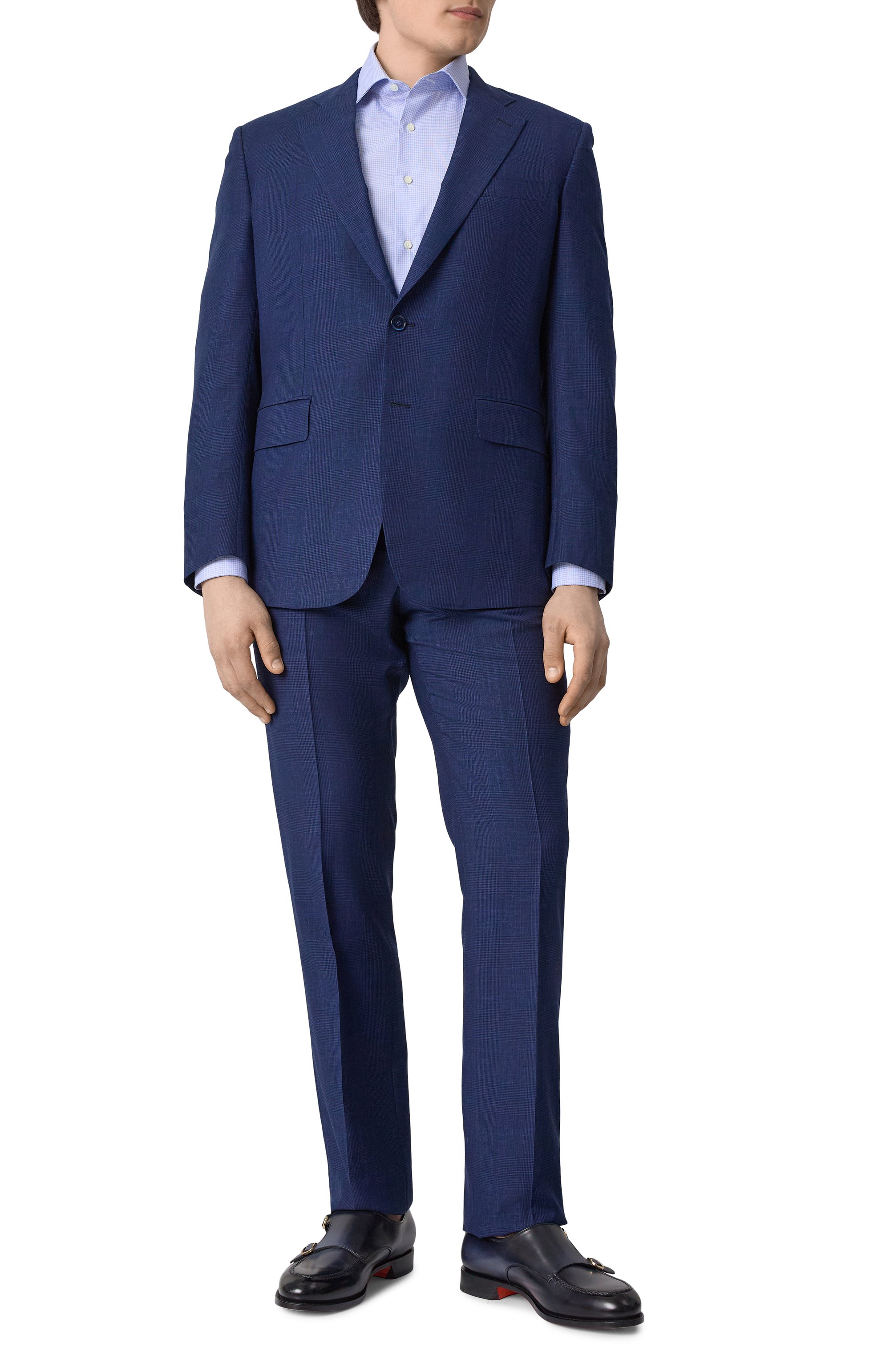 Хлопковая сорочка CANALI, арт. NCLX018/GR03446, фото 2