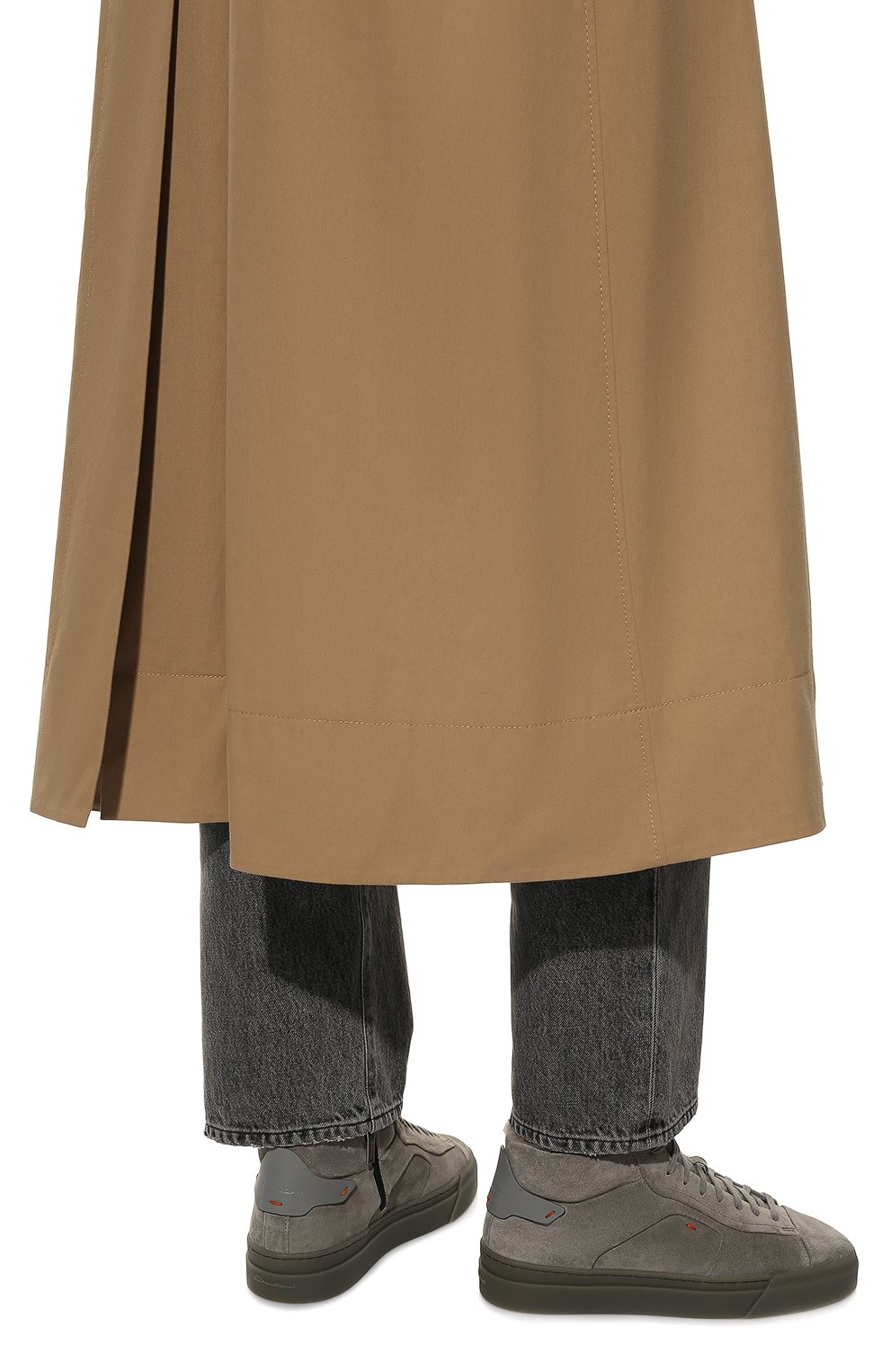 Замшевые кеды SANTONI, арт. WBGT60943TCIPBYUG45, фото 3