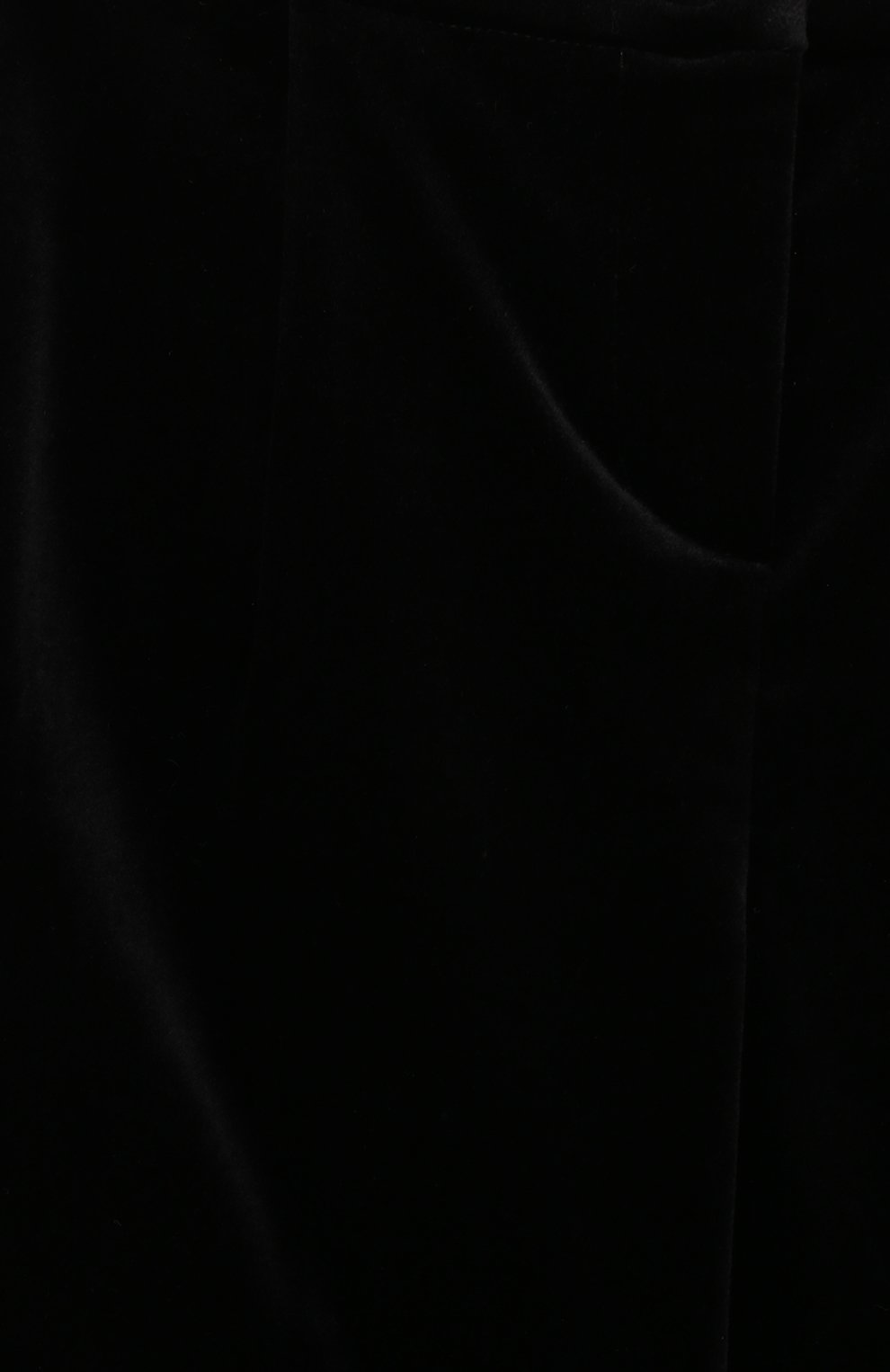 Вельветовые брюки STELLA MCCARTNEY черного цвета по цене 19550 руб., арт. TV6F10, фото 3 Вельветовые брюки STELLA MCCARTNEY, арт. TV6F10, фото 3