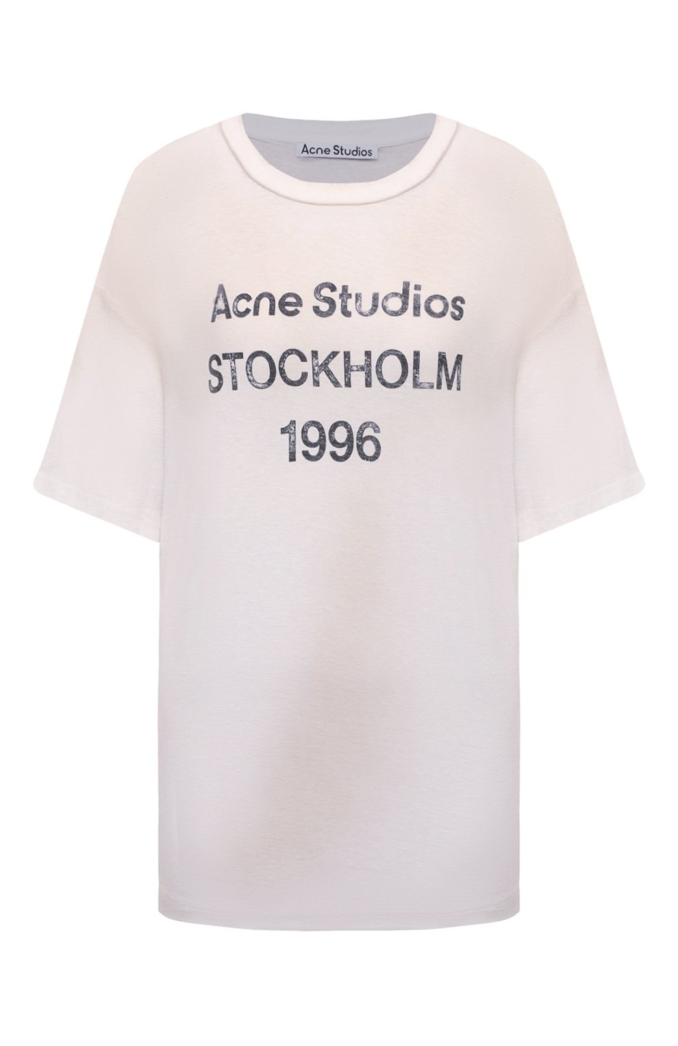 Хлопковая футболка ACNE STUDIOS, арт. FN-UX-TSHI000013, фото 1