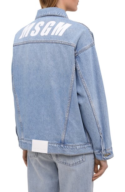 Джинсовая куртка MSGM, арт. 3041MDH42LX 217276, фото 4