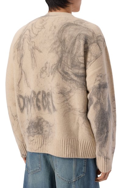 Шерстяной кардиган DOMREBEL, арт. M DRAWINGS/KNIT CARDIGAN, фото 4