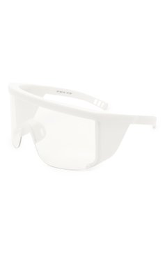 Женские солнцезащитные очки MYKITA MYLON белого цвета, арт. GUARD/CLEAR+MEDIGREY 345 | Фото 1 (Тип очков: С/з; Региональные ограничения белый список (Axapta Mercury): RU, Не проставлено; Кросс-КТ: С/з-унисекс; Нос: Не проставлено; Оптика Гендер: оптика-унисекс; Очки форма: Маска)